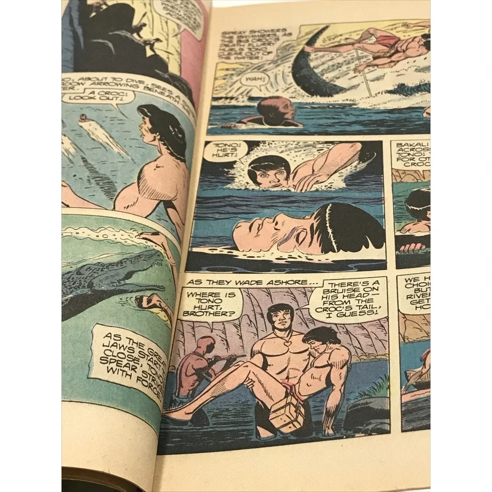 Whitman 18 Tono and Kono The Jungle Twins 1972 Royal Warriors (k-6-2)
